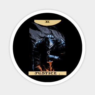 Dark souls - justice tarot card Magnet